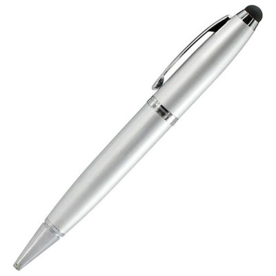 Ручка-стилус 'МеморіПен' 128 Гб металева поворотна