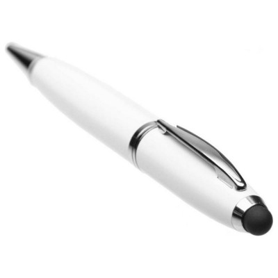 Ручка-стилус 'МеморіПен' 128 Гб металева поворотна