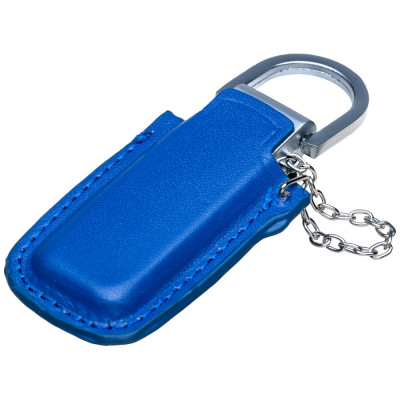 Флеш-память „Престиж“ 128 Гб металл + кожа