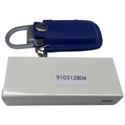 Флеш-память „Престиж“ 128 Гб металл + кожа