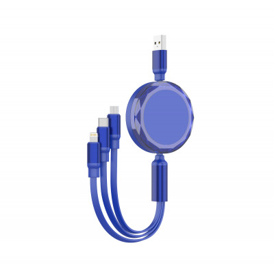 Зарядный кабель 3 в 1 Ruoki, ТМ TEG