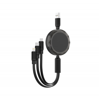 Зарядний кабель 3 в 1 Ruoki, ТМ TEG