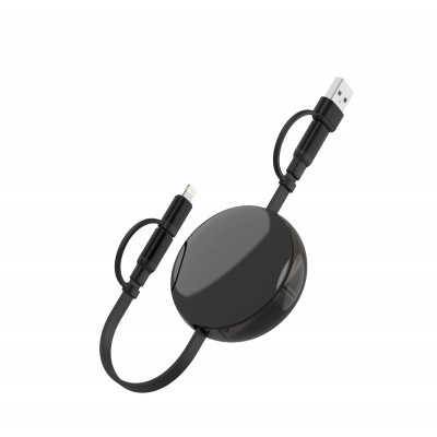 Зарядний кабель 3 в 1 Ving, ТМ TEG Зарядний кабель 3 в 1 Ving, ТМ TEG