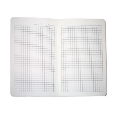 Блокнот в клітинку А5 Berganote Soft, тверда обкладинка