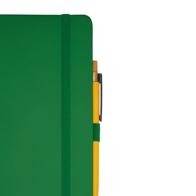 Блокнот в клітинку А5 Berganote Soft, тверда обкладинка