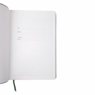 Блокнот в клітинку А5 Berganote Tessil, м'яка обкладинка