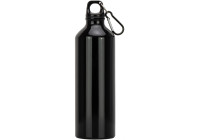 Спортивна пляшка металева FITNESS Economix Promo, 500 мл, чорна