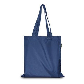 Эко-сумка синяя из плащёвки (38х40 см.) ТМ "Эко-Торба"