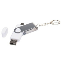 Флеш-пам'ять 32 Гб з USB та micro-USB