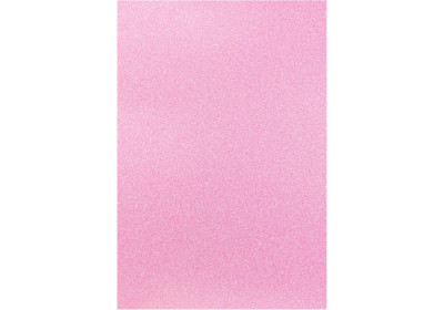 Фоаміран з блискітками, 20х30 см, 2 мм, неоновий рожевий