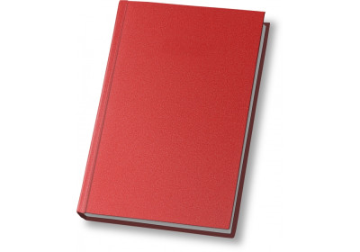 Щоденник недатований, А6, Sand, червоний