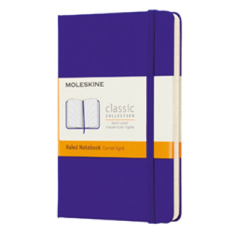 Блокнот CLASSIC твердая обложка, Large, линия, 240 стр, brilliant violet