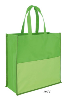 Трехцветная сумка для покупок из полиэстeра 600d SOL'S BURTON