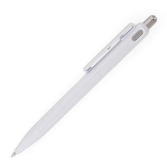 Ручка пластиковая DORA с серебрянной кнопкой NEW
