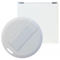 USB флеш-накопитель в виде круглой карты, 32ГБ, белый цвет