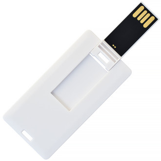 USB флеш-накопитель в виде карты Мини 1, 4ГБ, белый цвет