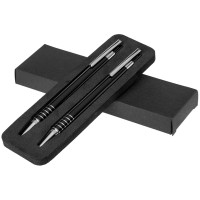 Набір у коробочці (ручка + олівець) чорне чорнило