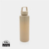 Бутылка для воды из переработанного полипропилена, с ручкой, светло-коричневый