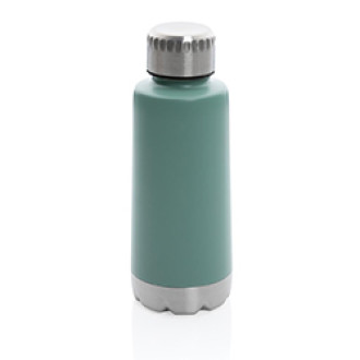 Бутылка для воды вакуумная из нержавеющей стали Trend, 350 мл, зеленый
