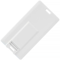 USB флеш-накопитель в виде карты Мини 1, 64ГБ, белый цвет
