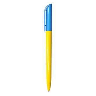 Ручка DELTA с фигурным клипом разноцветная