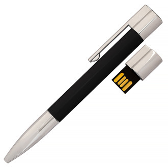 USB флеш-накопитель Ручка, 4ГБ, черный цвет