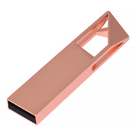 Металлический USB флеш-накопитель, 8ГБ, медный цвет