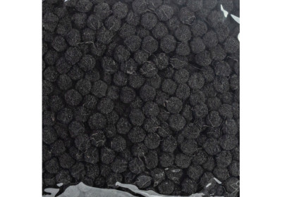 Набір для декорування "Помпони", діаметр 15 мм, 1000 шт., чорний