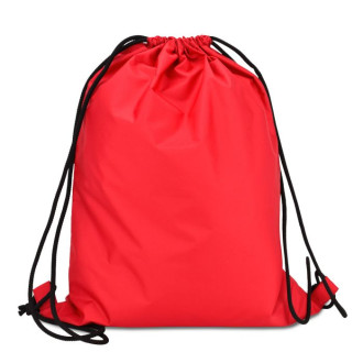 Эко-рюкзак из плащевки красный