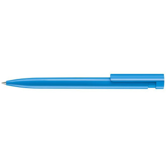 Ручка шариковая Liberty Polished  пластик, голубая