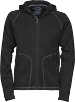Куртка флисовая Hooded Aspen, черная, размер L