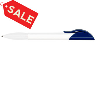 Ручка шариковая "HATTRIX BASIC" бело-синий (PMSw/288)