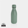 Пляшка для води Solid із нержавіючої сталі, 260 мл, зелена