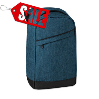 Рюкзак для ноутбука 13"  с кабелем для зарядки USB, синий