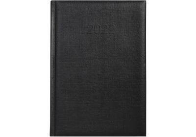 Щоденник датований 2022, BASIC, чорний, А5