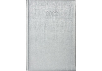 Щоденник датований 2022, GALA, срібло, А5