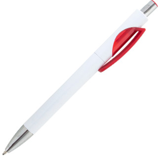 Ручка шариковая NELLA с цветным клипом