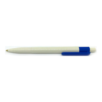 Ручка шариковая "Prime" бело-голубая, синий стержень