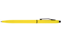 Ручка кулькова Optima promo LONDON. Корпус жовтий, пише синім