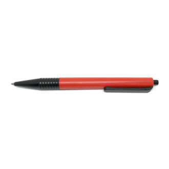 Ручка кулькова "Ara" червоно-чорна