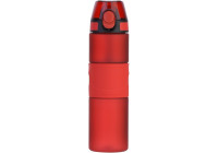 Пляшка для води, Optima, Stripe, 750 мл, червона, без принта