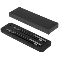 Набір у коробочці (ручка + олівець) чорне чорнило