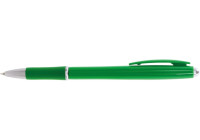 Ручка кулькова Economix promo BOLIDE. Корпус зелений, пише синім