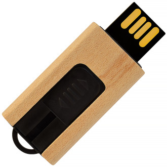 Деревянный USB флеш-накопитель, 64ГБ, бежевый цвет
