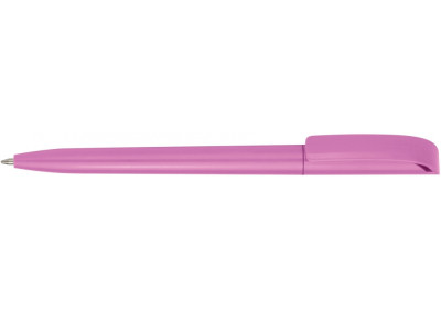 Ручка кулькова Economix promo GIRONA. Корпус рожевий, пише синім