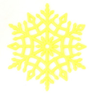 Снежинка декоративная (набор 4 штуки)