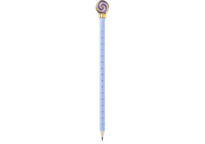 Олівець чорнографітний HB із фігуркою "Цукерка", фіолетове покриття