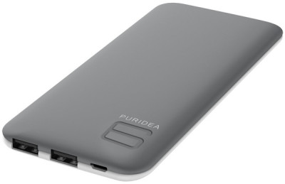 powerbank PURIDEA S4 6000mAh Li-Pol Rubber Grey & White