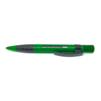 Ручка шариковая "Big Spring Message" зелено-черная