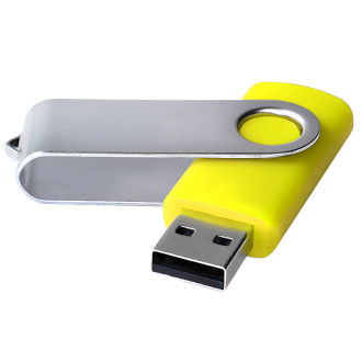 USB флеш-накопитель, 4ГБ, желтый цвет